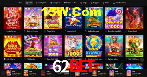 62Bet: Jogue Crash e Experimente Alta Recompensa Instantânea