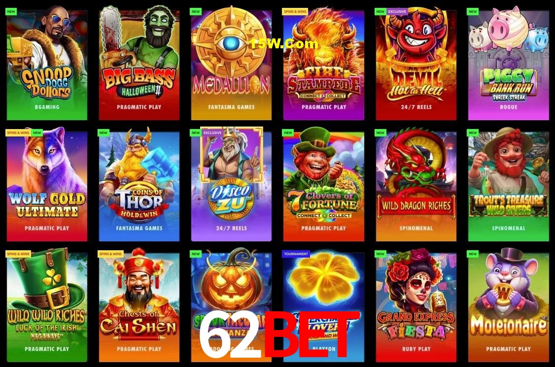 Slot Games 62Bet